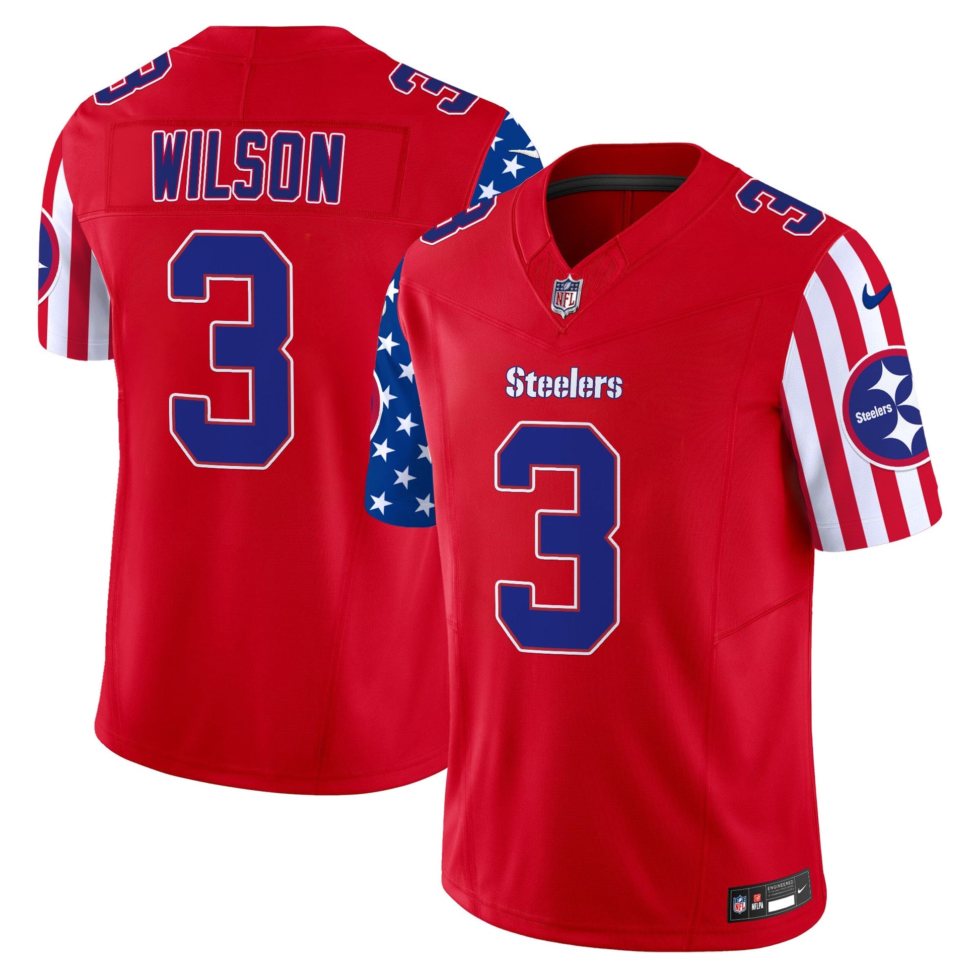 Men's Steelers American Style Vapor Limited Jersey - All Stitched
