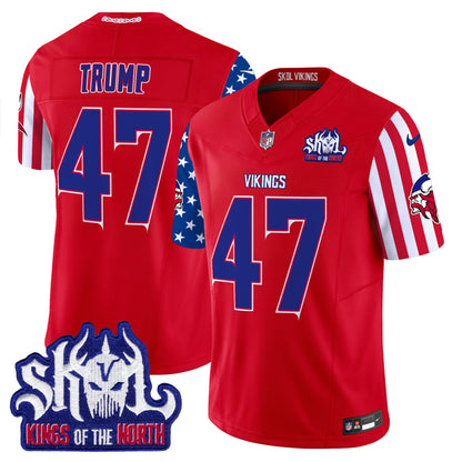 Men's Minnesota Vikings American Style Vapor Limited Jersey - All Stitched