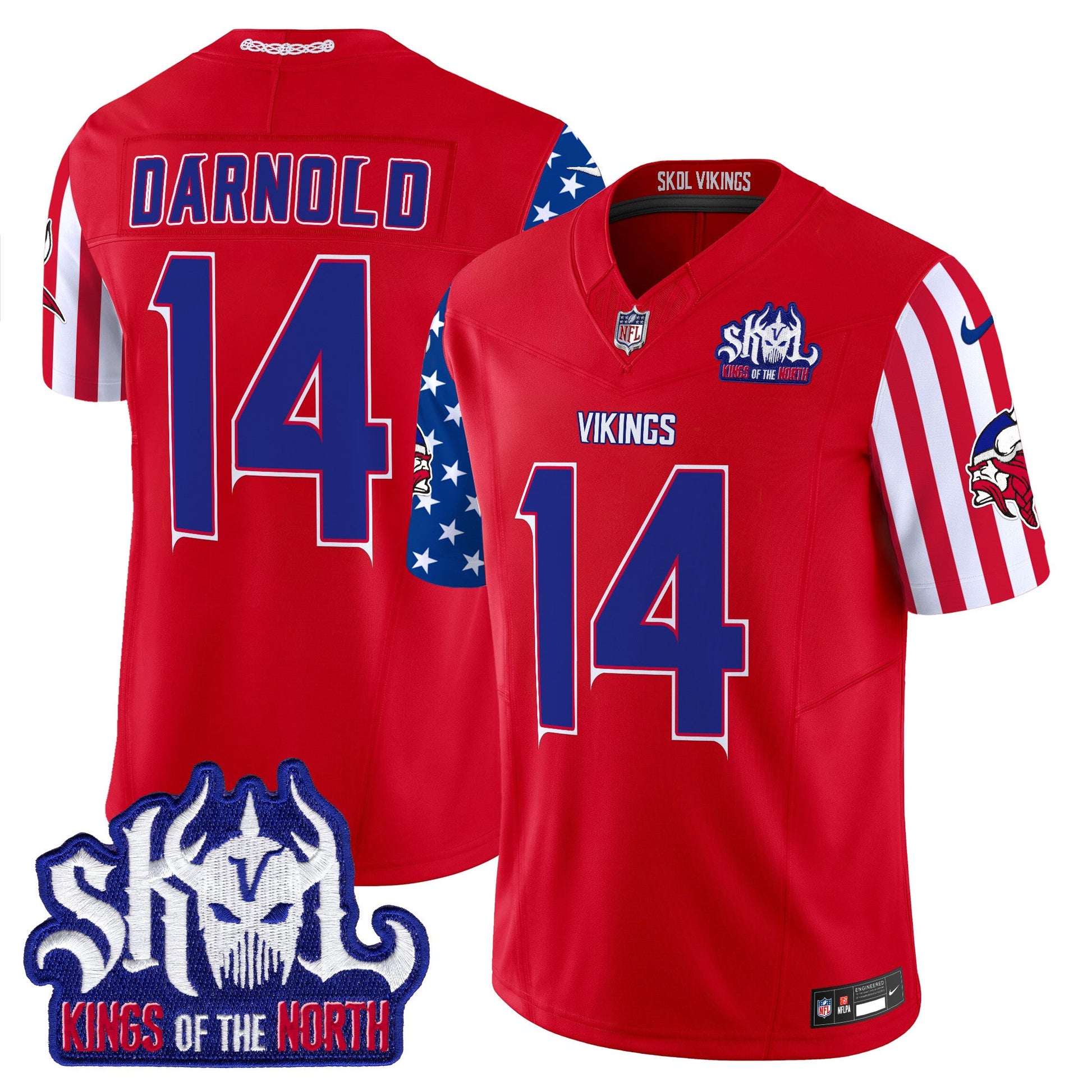 Men's Minnesota Vikings American Style Vapor Limited Jersey - All Stitched