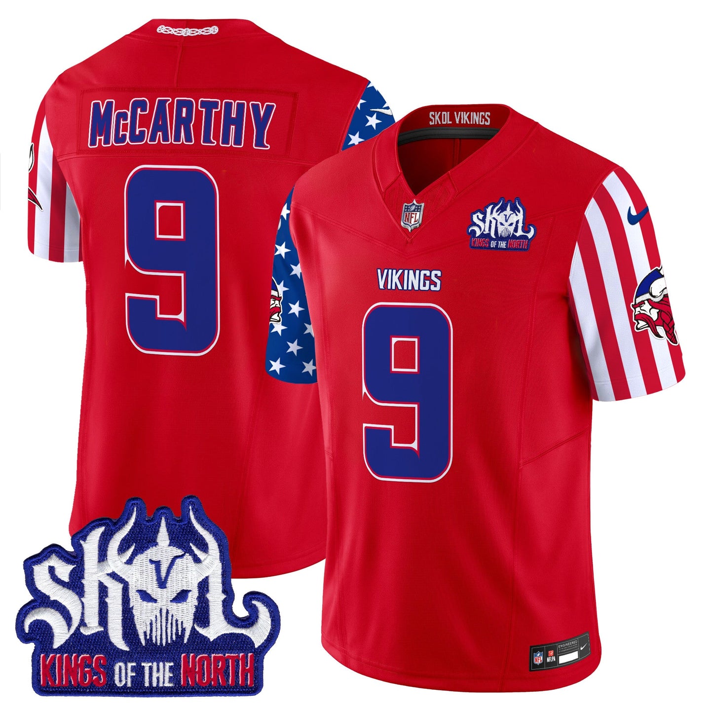 Men's Minnesota Vikings American Style Vapor Limited Jersey - All Stitched