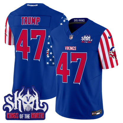 Men's Minnesota Vikings American Style Vapor Limited Jersey - All Stitched