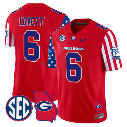 Men's Georgia Bulldogs American Style Vapor Limited Jersey - All Stitched