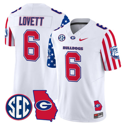 Men's Georgia Bulldogs American Style Vapor Limited Jersey - All Stitched