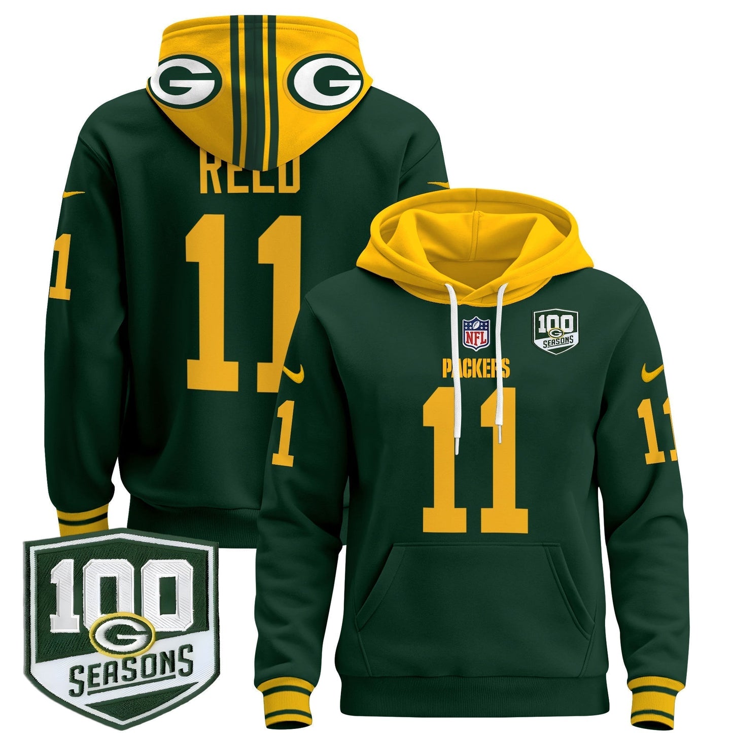 GB Throwback 2024 Pullover Hoodie - All Stitched