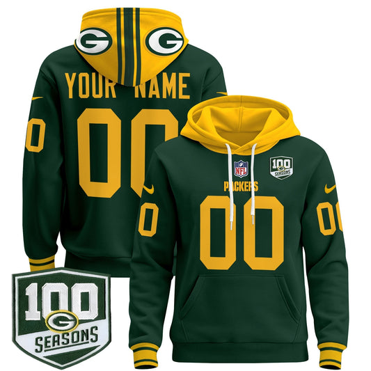 GB Throwback 2024 Custom Pullover Hoodie - Stitched