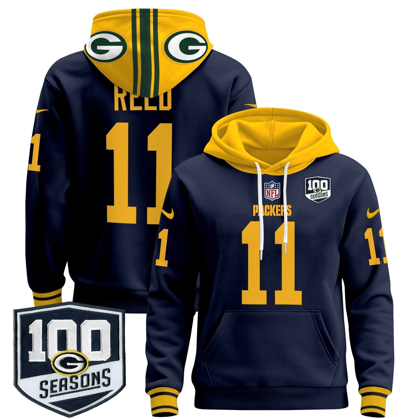 GB Throwback 2024 Pullover Hoodie - All Stitched