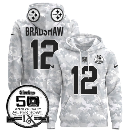 Steelers 2024 Salute to Service Pullover Hoodie - All Stitched