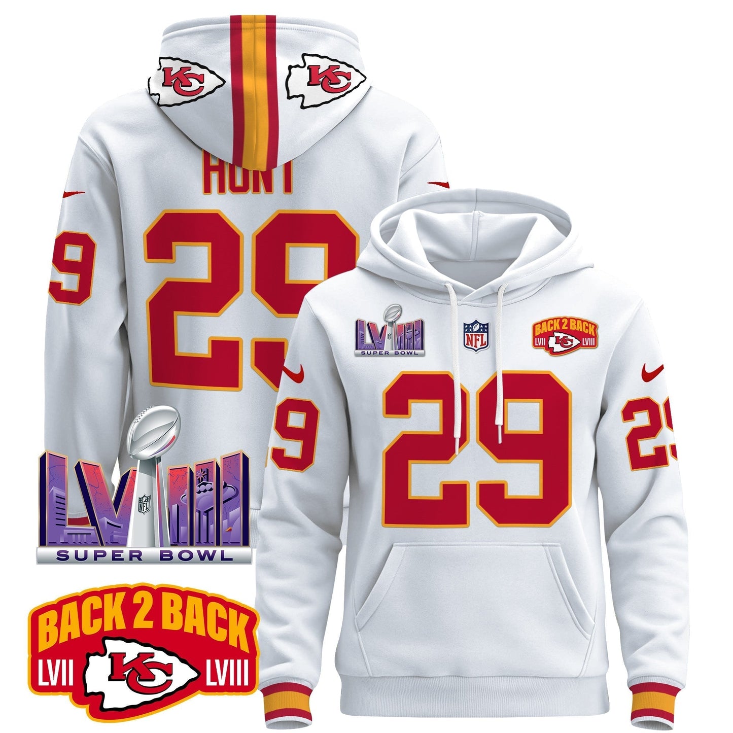 KC 2024 Pullover Hoodie - All Stitched