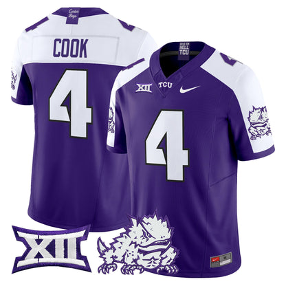 TCU Horned Frogs 2024 Vapor Limited Jersey - All stitched