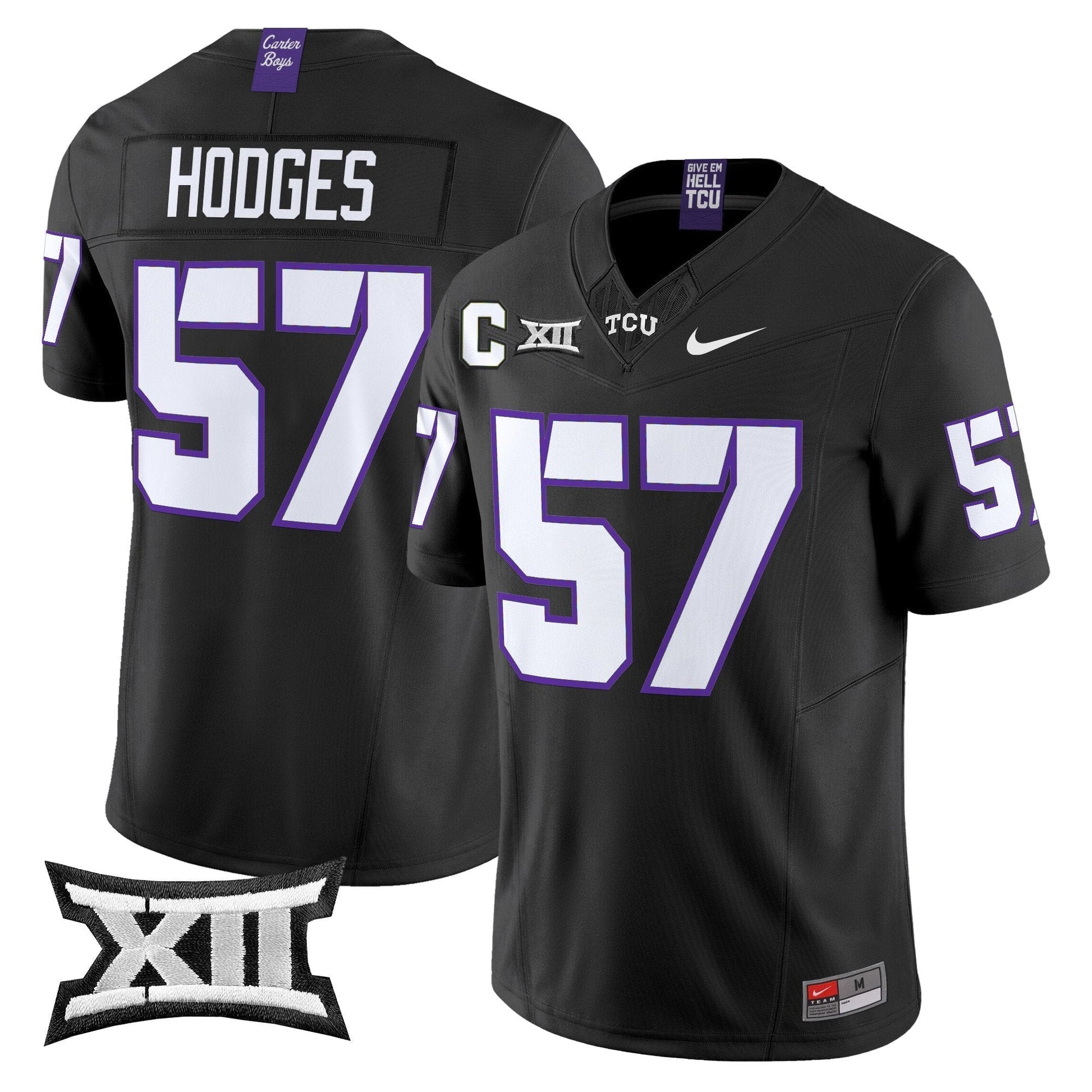 Men's TCU Horned Frogs 2025 Vapor Limited Jersey - All stitched