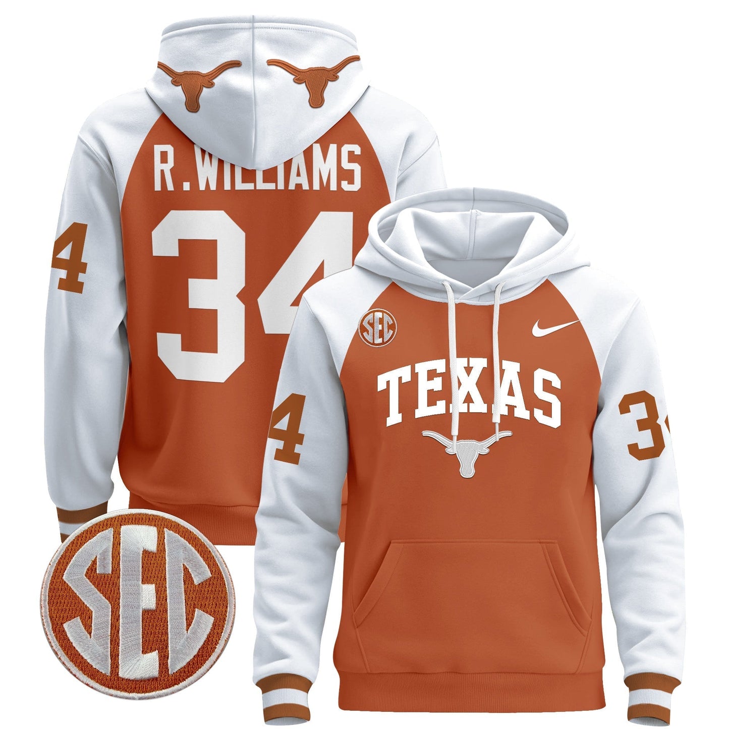 TEX 2024 Pullover Hoodie V3 - All Stitched