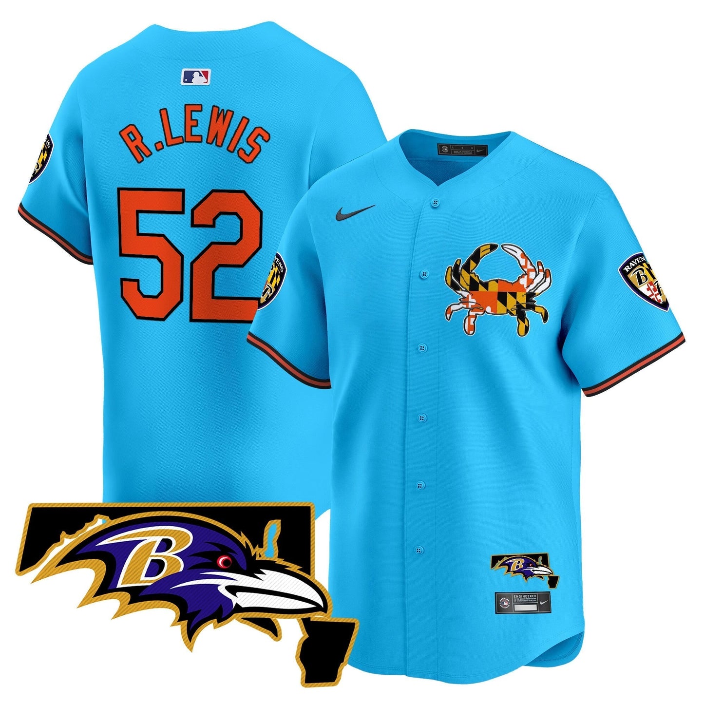 BAL 2024 Vapor Premier Baseball Jersey - All Stitched