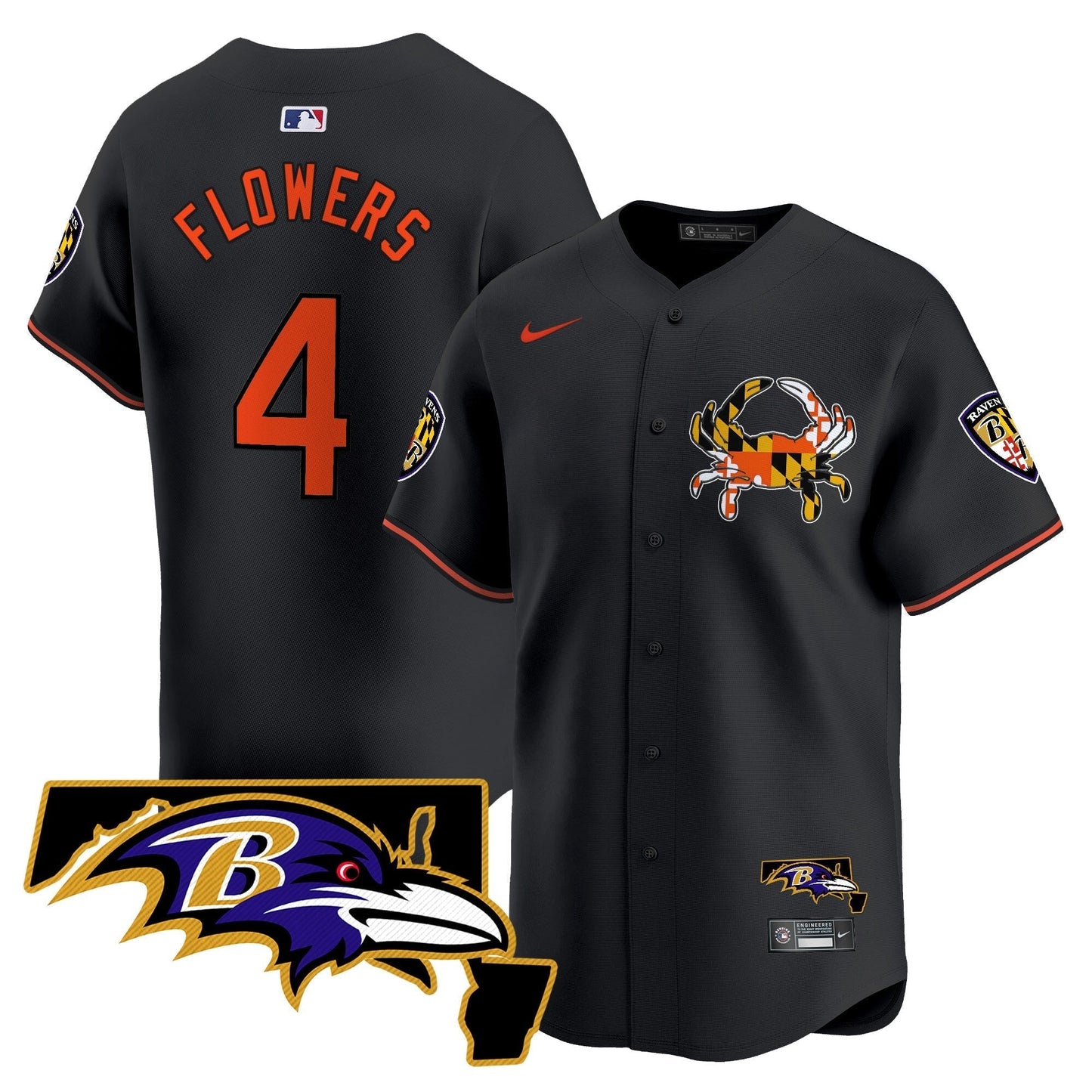 BAL 2024 Vapor Premier Baseball Jersey - All Stitched