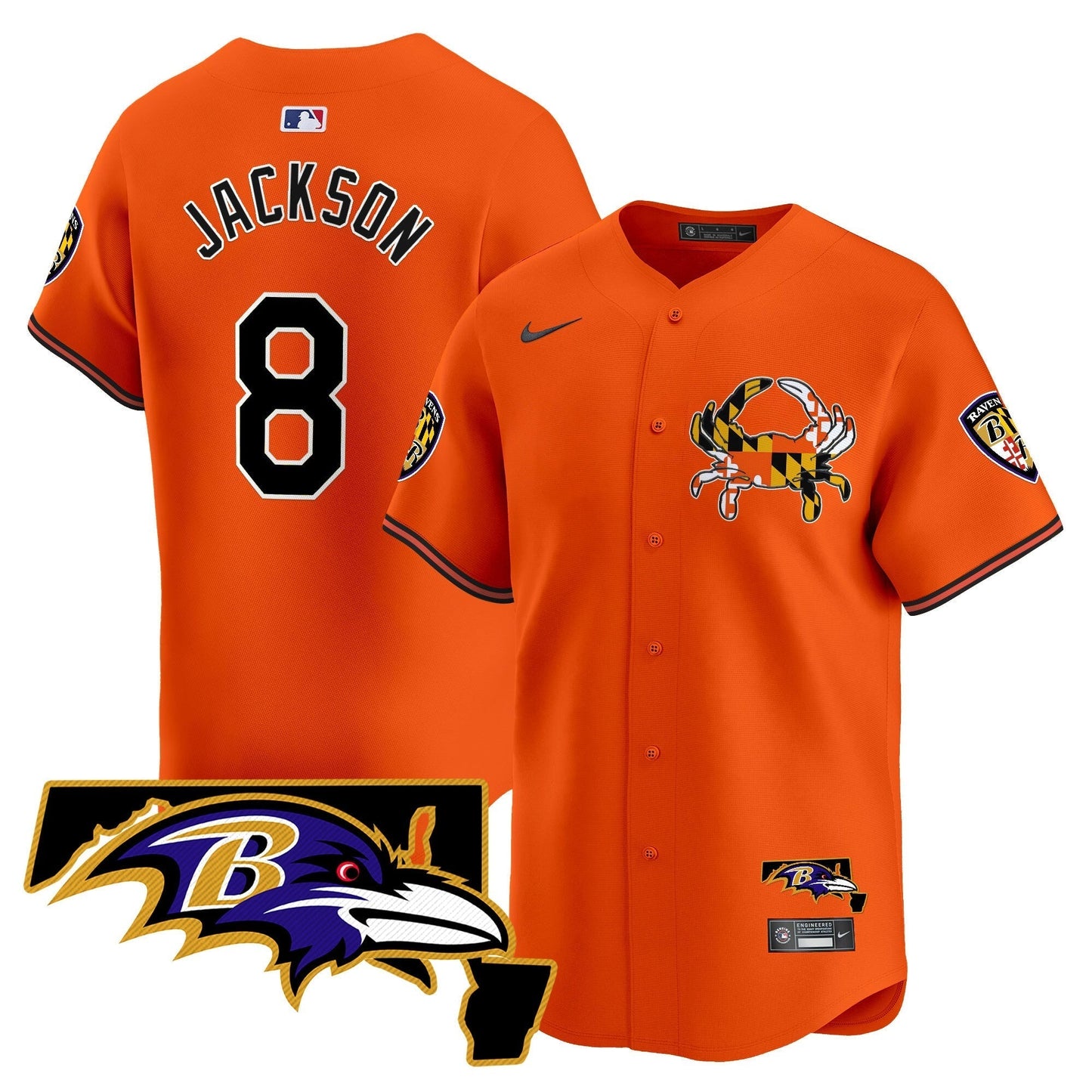 BAL 2024 Vapor Premier Baseball Jersey - All Stitched