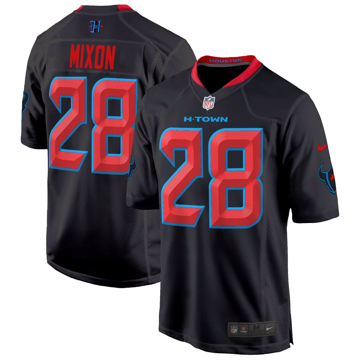 HOU 2024 Game Jersey - All Stitched