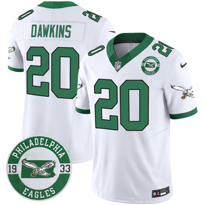 PHI 2025 Throwback Vapor Limited Jersey - Est. 1933 Patch - All Stitched
