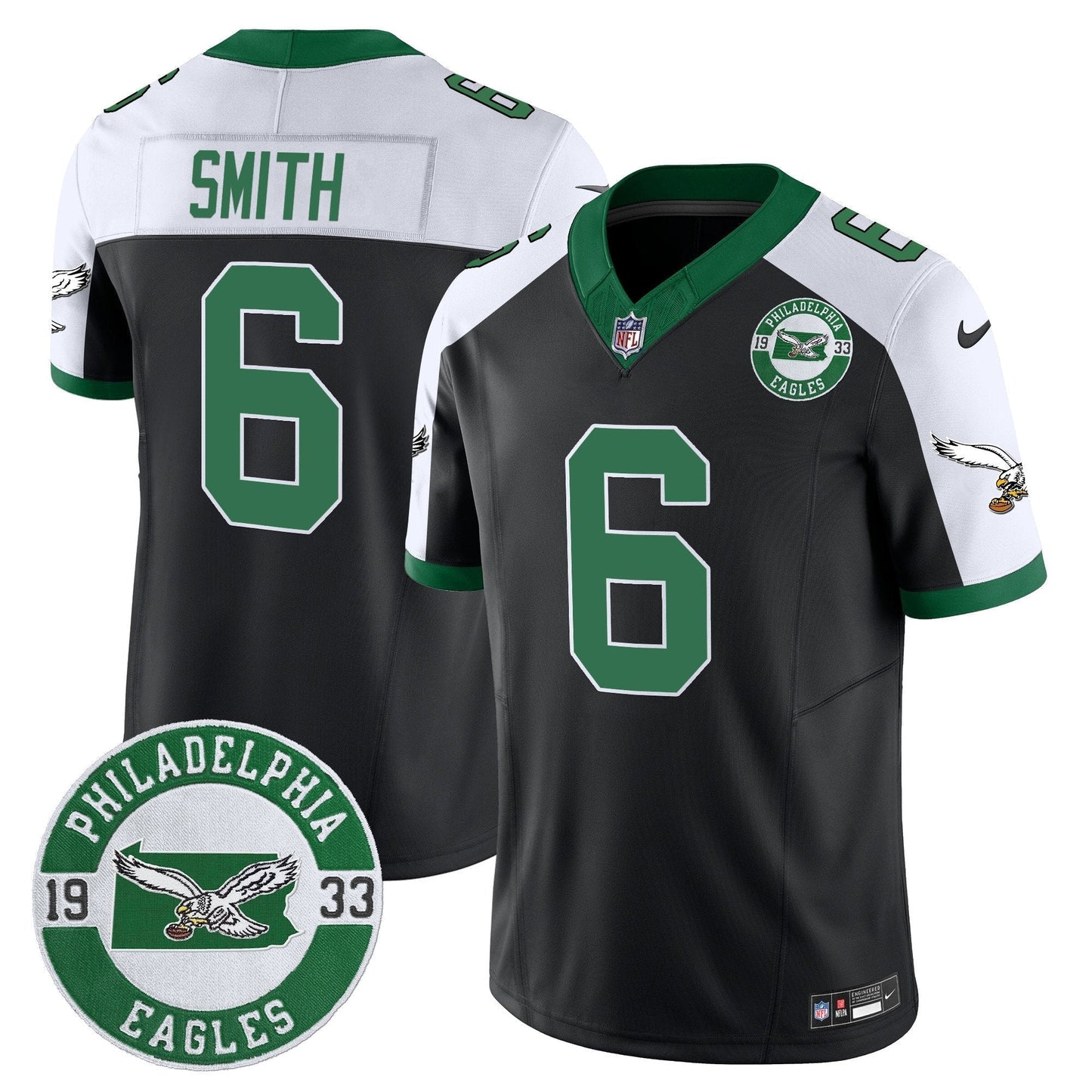 PHI 2025 Throwback Vapor Limited Jersey - Est. 1933 Patch - All Stitched