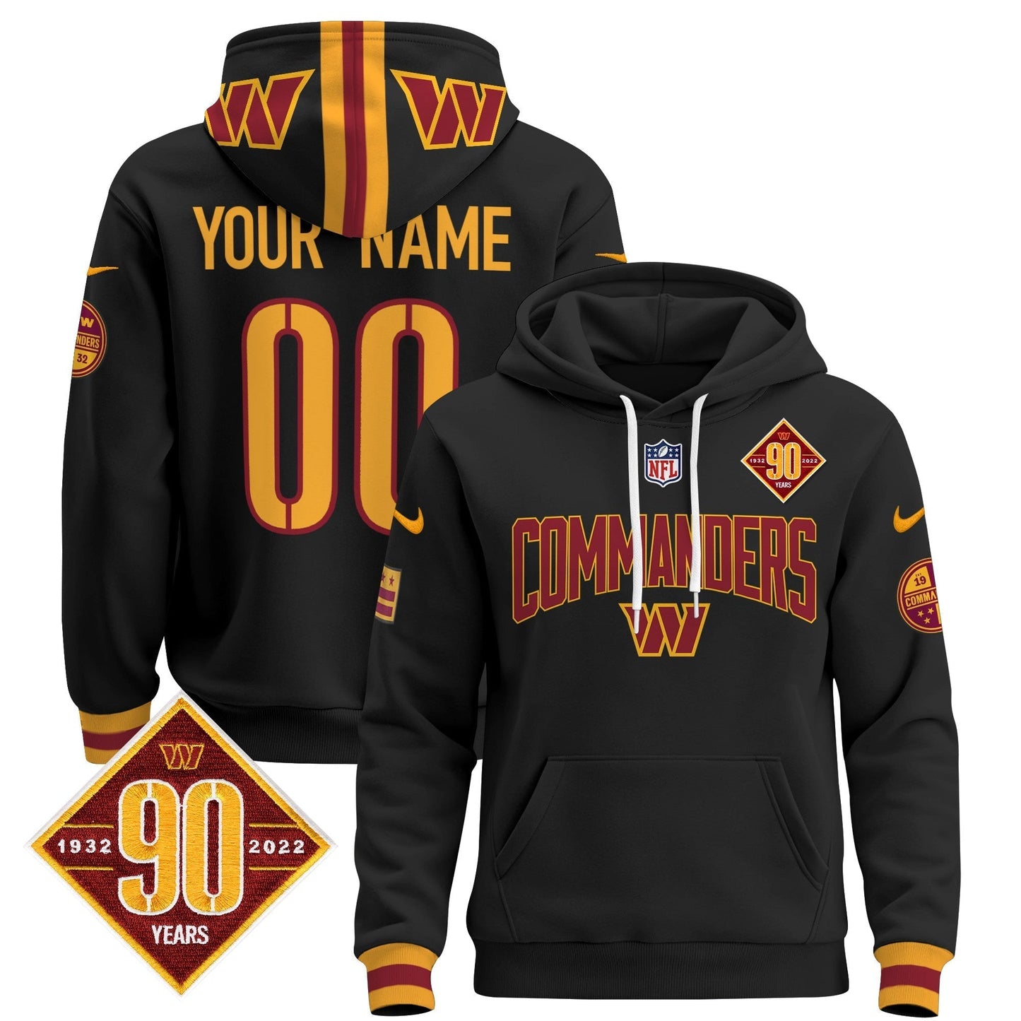 WAS 2024 Custom Pullover Hoodie V2- All Stitched