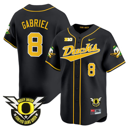 ORE 2024 Forever Gang Green & BIG Patch Vapor Baseball Jersey - All Stitched