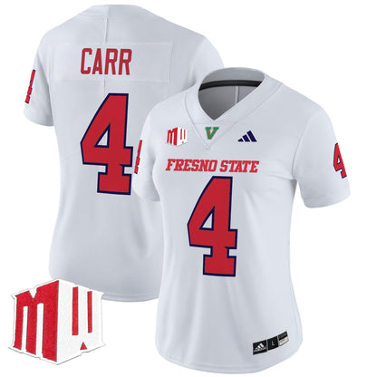 Women's Fresno State Bulldogs 2024 Vapor Limited Jersey - All Stitched