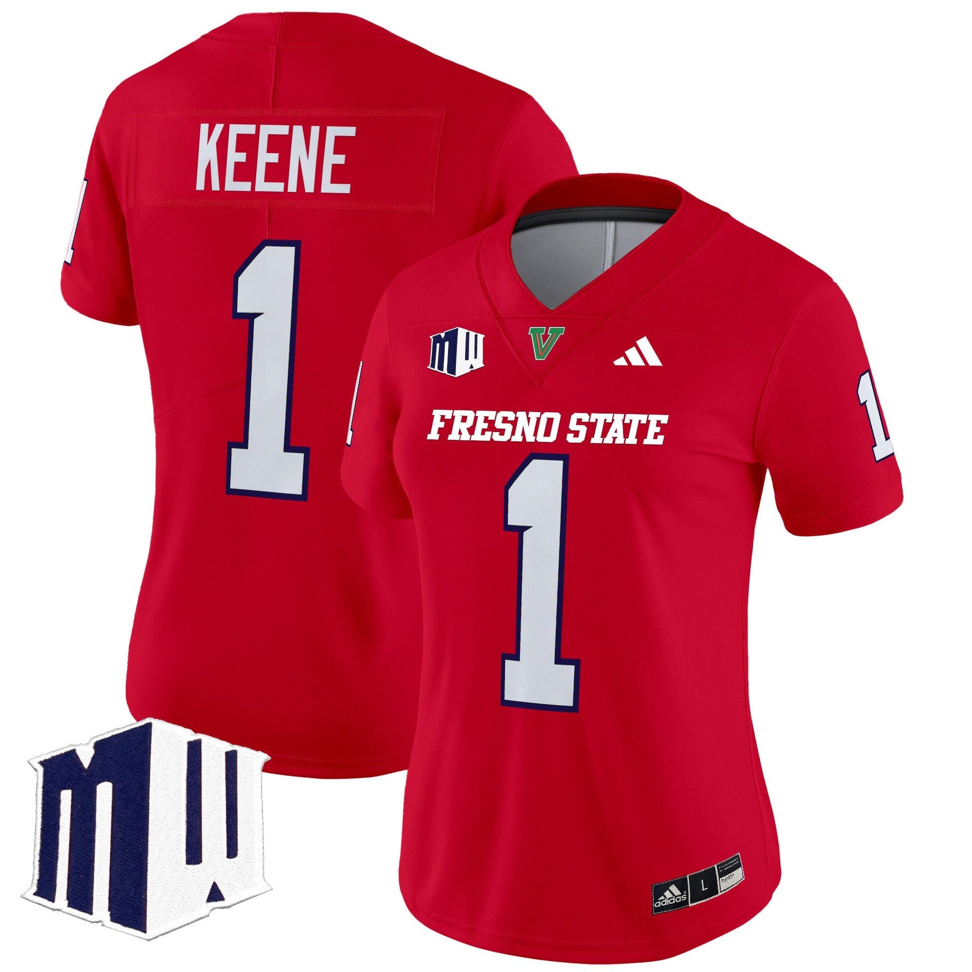 Women's Fresno State Bulldogs 2024 Vapor Limited Jersey - All Stitched