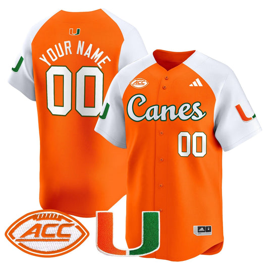 MIA 2024 Vapor Baseball Custom Jersey V2 - All Stitched