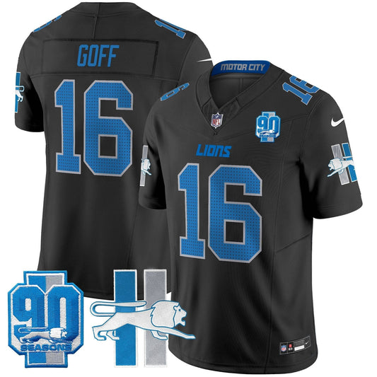 Detroit Lion 1946 Throwback Vapor Limited Jersey - Stitched