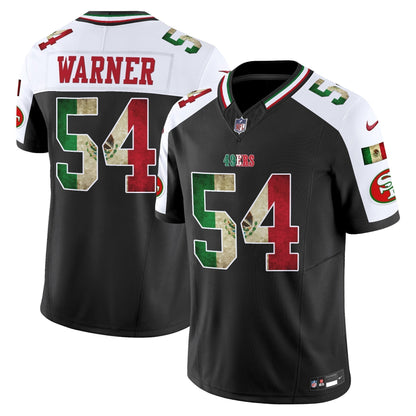 49ers Mexico 80th Anniversary & 5X Champs Jersey - Stitched
