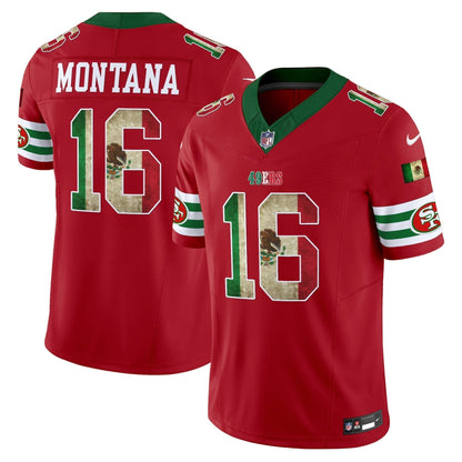 49ers Mexico 80th Anniversary & 5X Champs Jersey - Stitched
