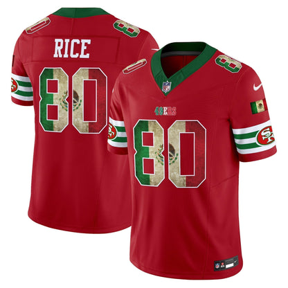 49ers Mexico 80th Anniversary & 5X Champs Jersey - Stitched