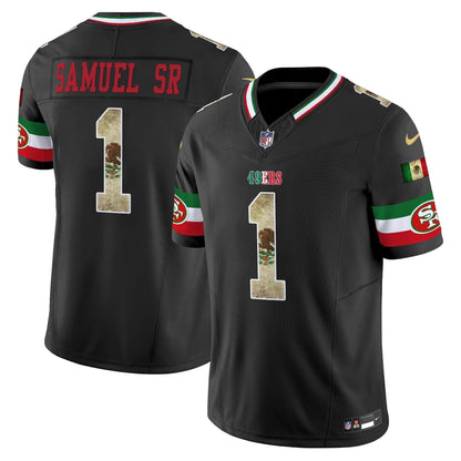 49ers Mexico 80th Anniversary & 5X Champs Jersey - Stitched