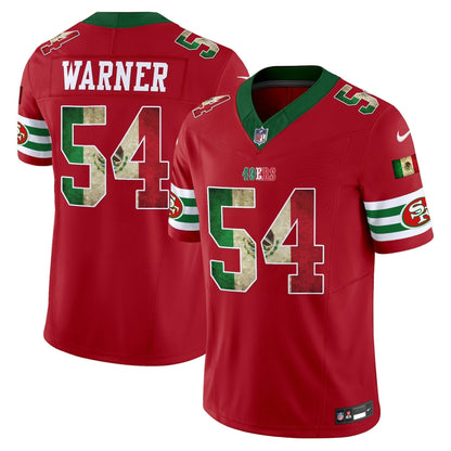 49ers Mexico 80th Anniversary & 5X Champs Jersey - Stitched