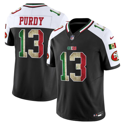 49ers Mexico 80th Anniversary & 5X Champs Jersey - Stitched