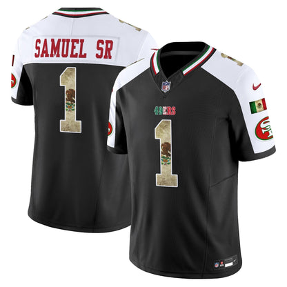 49ers Mexico 80th Anniversary & 5X Champs Jersey - Stitched