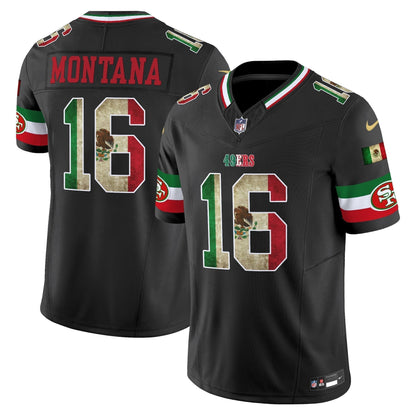 49ers Mexico 80th Anniversary & 5X Champs Jersey - Stitched