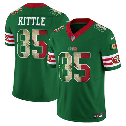 49ers Mexico 80th Anniversary & 5X Champs Jersey - Stitched