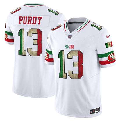 49ers Mexico 80th Anniversary & 5X Champs Jersey - Stitched