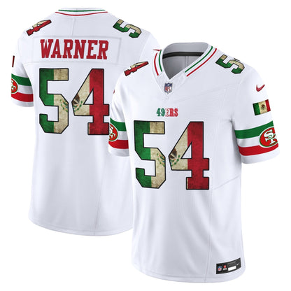 49ers Mexico 80th Anniversary & 5X Champs Jersey - Stitched