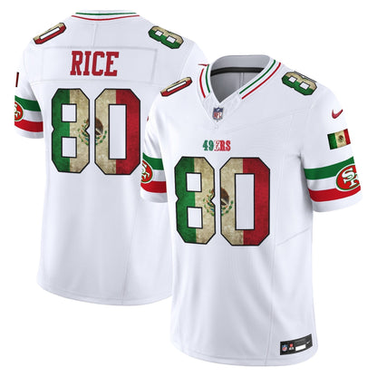 49ers Mexico 80th Anniversary & 5X Champs Jersey - Stitched