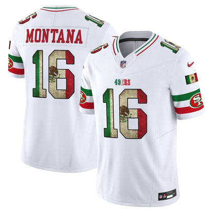 49ers Mexico 80th Anniversary & 5X Champs Jersey - Stitched