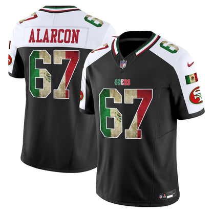 49ers Mexico 80th Anniversary & 5X Champs Jersey - Stitched