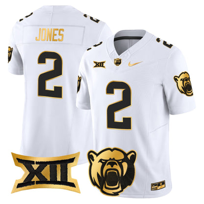 Baylor Bears 2024 Gold Vapor Limited Jersey - All stitched
