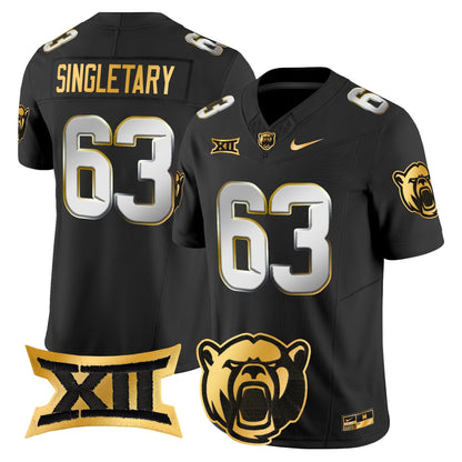 Baylor Bears 2024 Gold Vapor Limited Jersey - All stitched