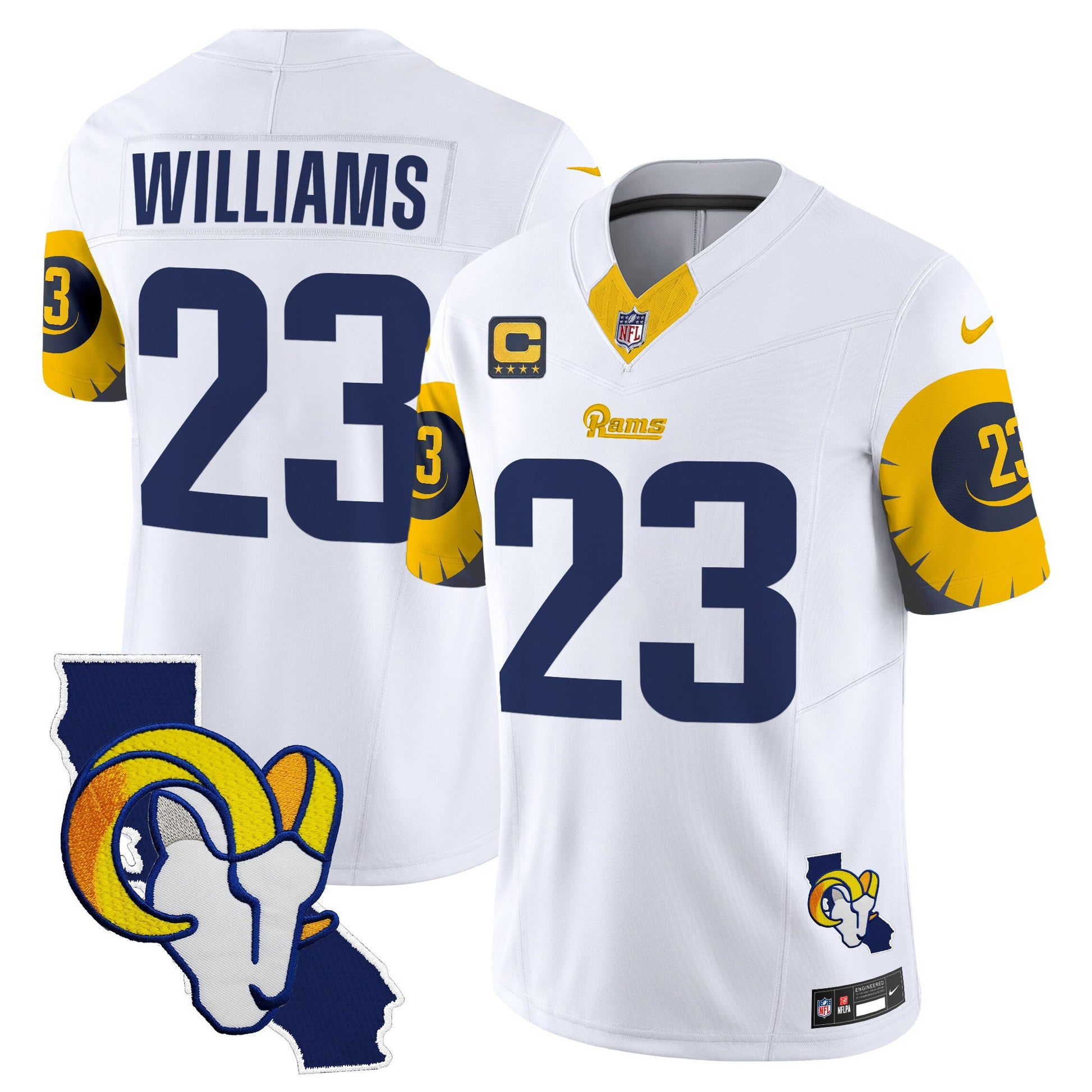Men's Rams Special Vapor Limited Jersey V2 - All Stitched