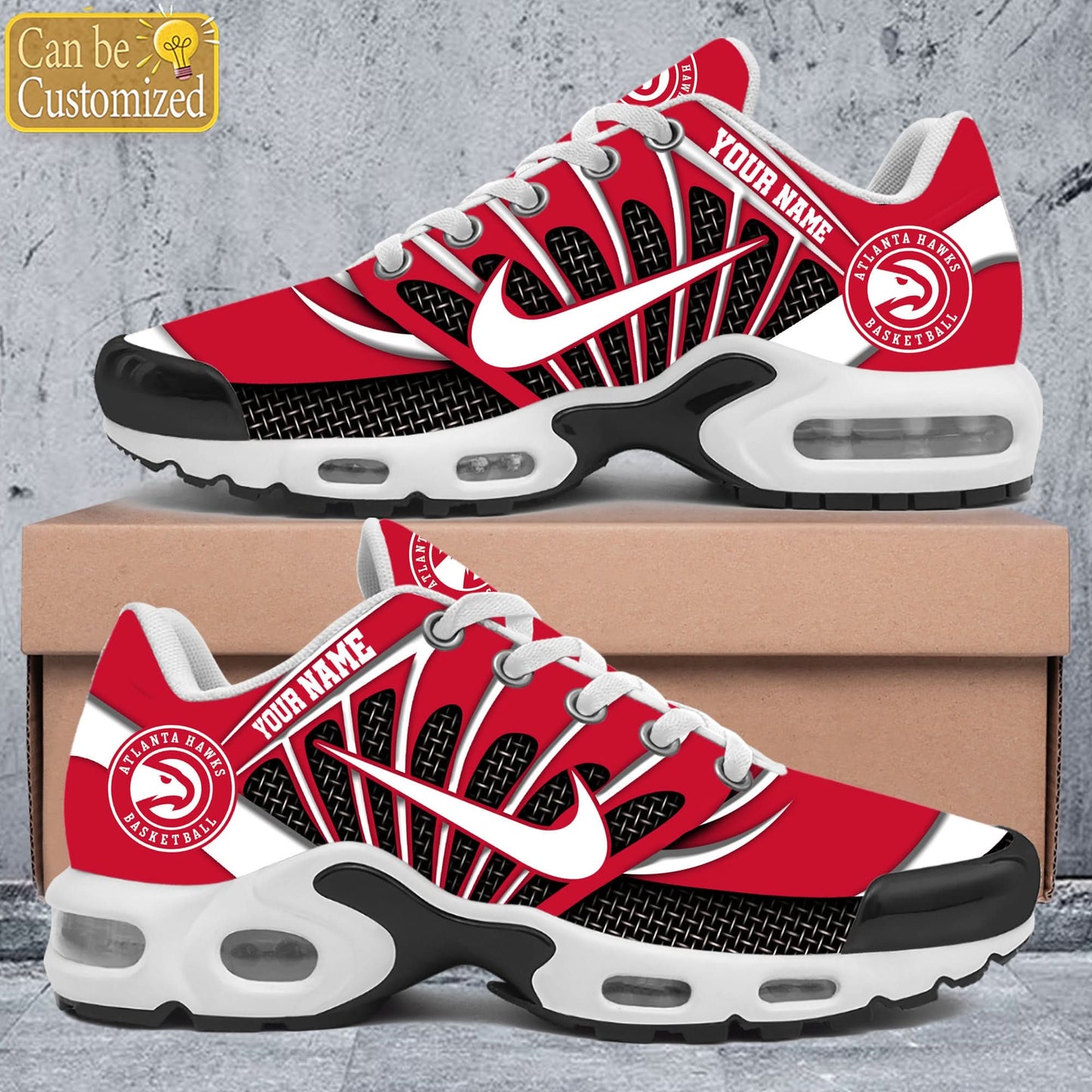 Atlanta Hawks Premium A951 Shoes Personalized