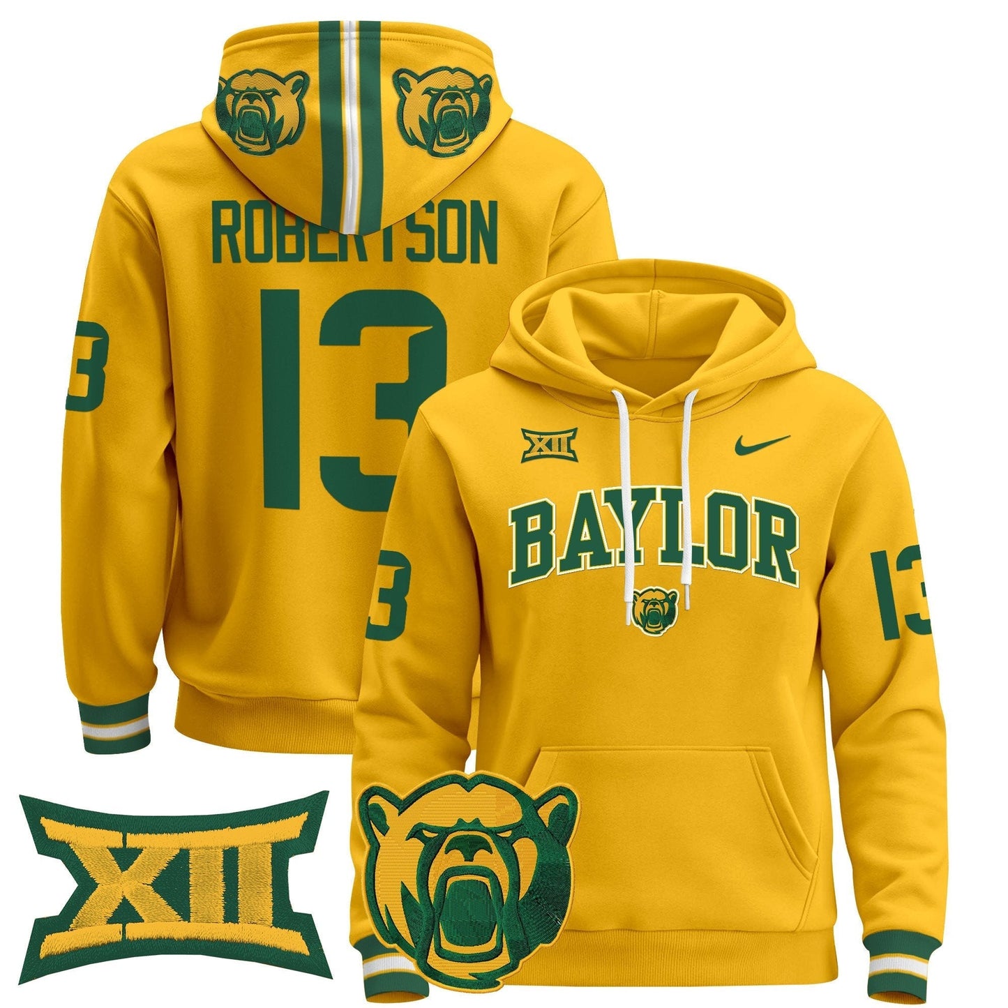 Baylor Bears 2024 Pullover Hoodie V2
