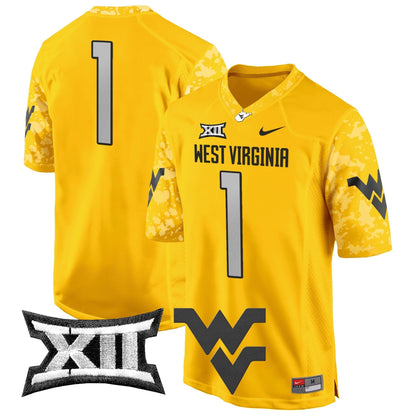 WVU 2024 Game Jersey - All Stitched