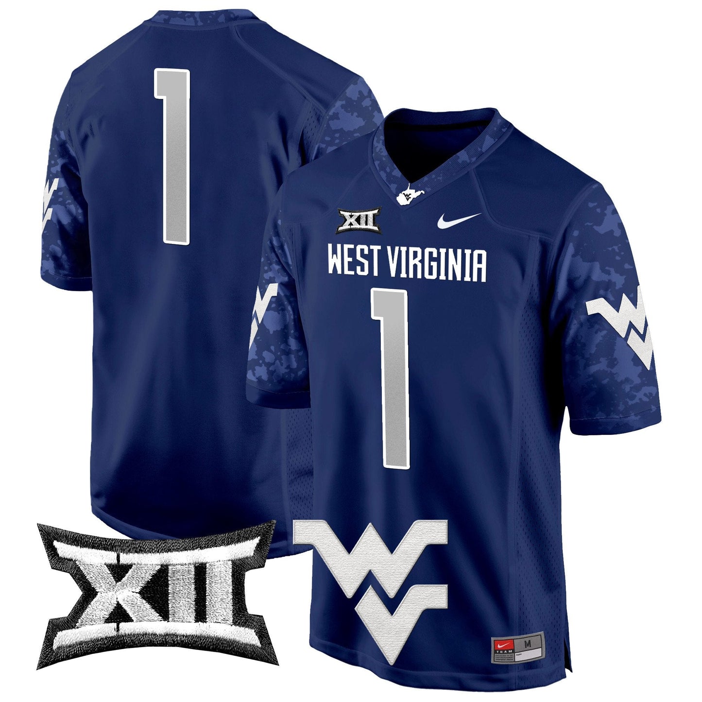 WVU 2024 Game Jersey - All Stitched