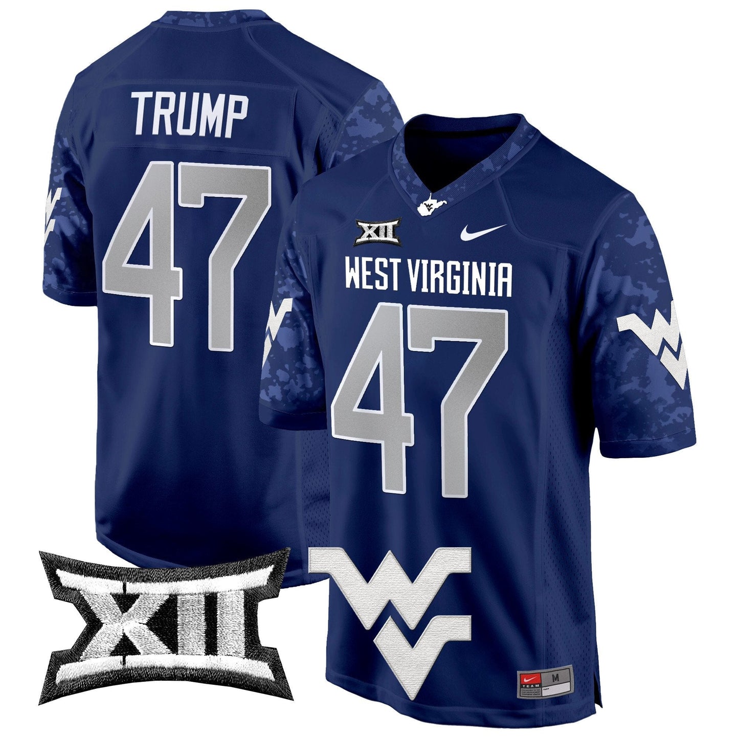 WVU 2024 Game Jersey - All Stitched