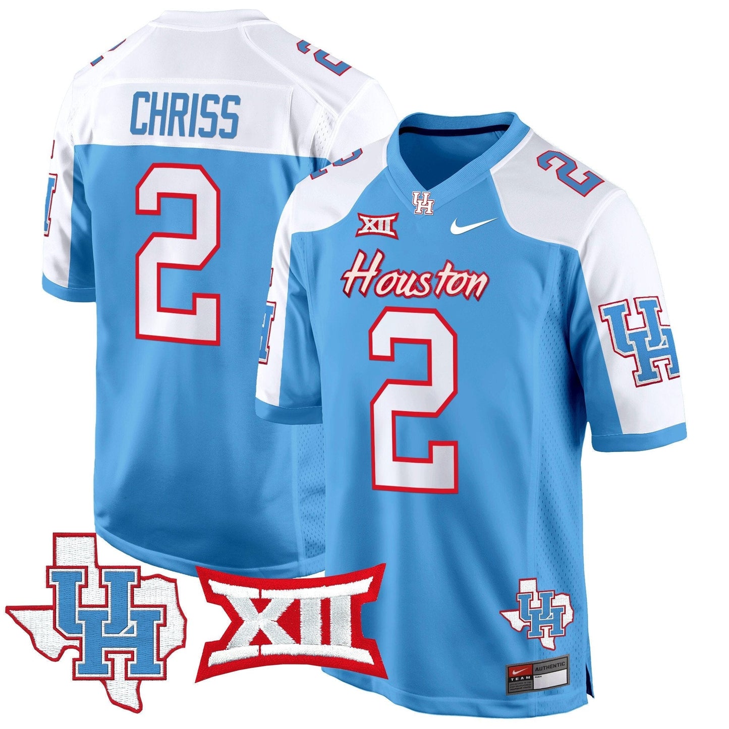 HOU 2024 Game Jersey - All Stitched